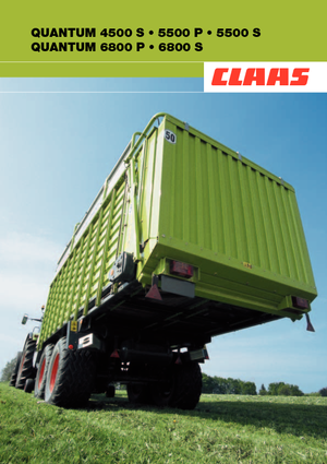 Remolques de ensilado Claas Quantum 6800 S