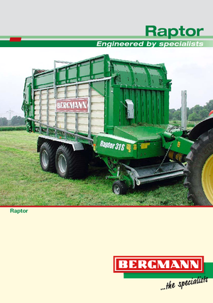Remolques de ensilado L. Bergmann Raptor 35 S