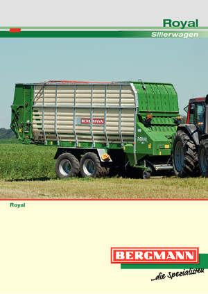 Remolques de ensilado L. Bergmann Royal 30 K
