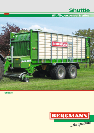 Remolques de ensilado L. Bergmann Shuttle 940 S