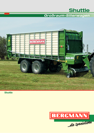 Remolques de ensilado L. Bergmann Shuttle 940 S