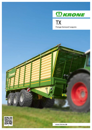 Remolques de ensilado Krone TX 560 D 