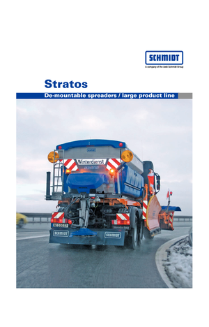 Dispositivos de dispersión (silos) Schmidt Stratos B/S 40 VCX