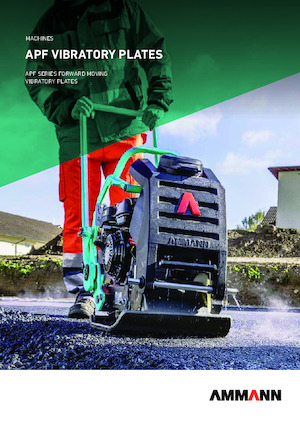 Planchas vibratorias de una dirección Ammann APF 1540