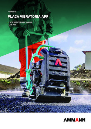 Planchas vibratorias de una dirección Ammann APF 1540