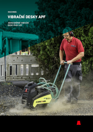 Planchas vibratorias de una dirección Ammann APF 2050