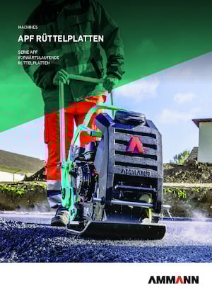Planchas vibratorias de una dirección Ammann APF 1250