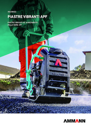 Planchas vibratorias de una dirección Ammann APF 2050