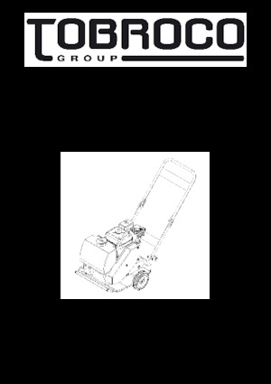 Planchas vibratorias de una dirección Samac T19B