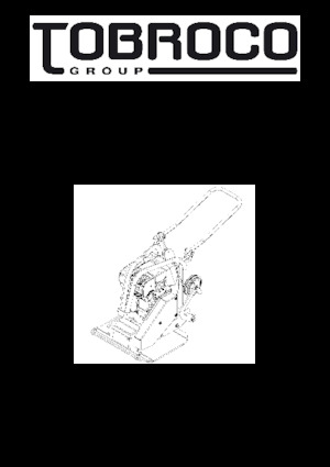 Planchas vibratorias de una dirección Samac T21D-HS