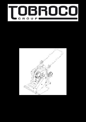Planchas vibratorias de una dirección Samac T21D