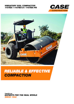 Rodillos vibrantes autopropulsados Case 1107EX