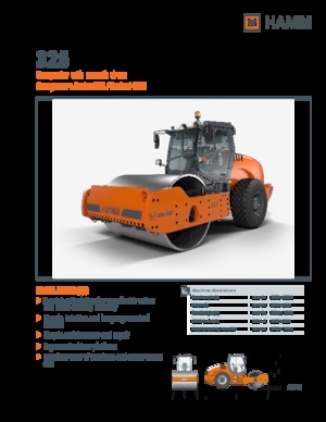 Rodillos vibrantes autopropulsados Hamm 325