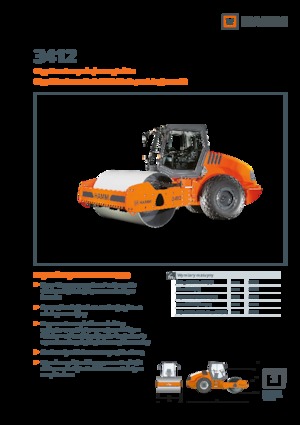 Rodillos vibrantes autopropulsados Hamm 3412