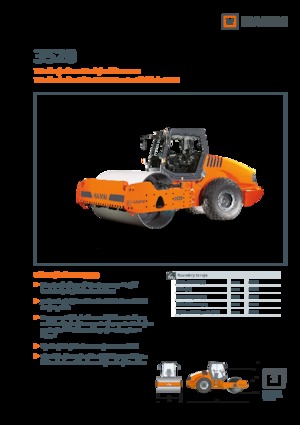 Rodillos vibrantes autopropulsados Hamm 3520