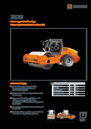 Rodillos vibrantes autopropulsados Hamm 3520