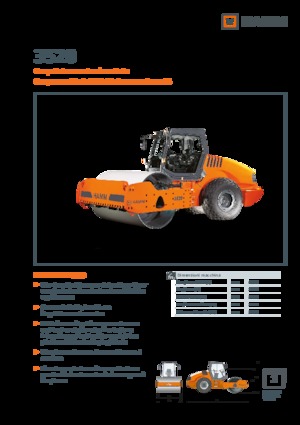 Rodillos vibrantes autopropulsados Hamm 3520