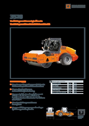 Rodillos vibrantes autopropulsados Hamm 3520