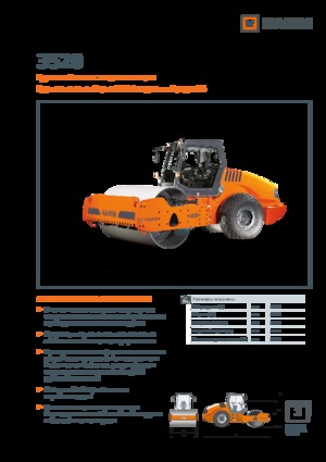 Rodillos vibrantes autopropulsados Hamm 3520