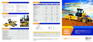 Rodillos vibrantes autopropulsados SEM 518