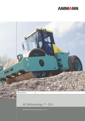 Rodillos vibrantes autopropulsados Ammann AC 110-2