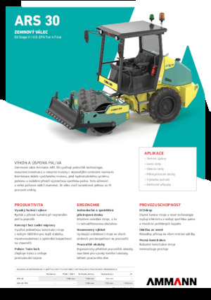 Rodillos vibrantes autopropulsados Ammann ARS 30