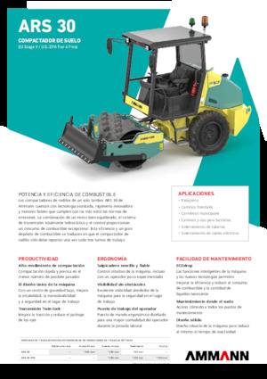 Rodillos vibrantes autopropulsados Ammann ARS 30