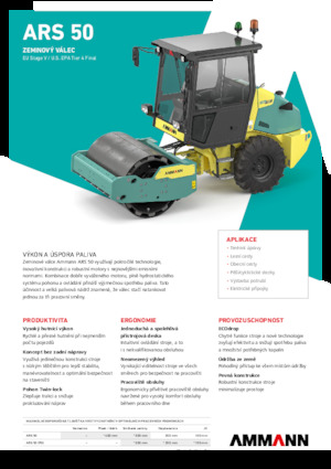 Rodillos vibrantes autopropulsados Ammann ARS 50