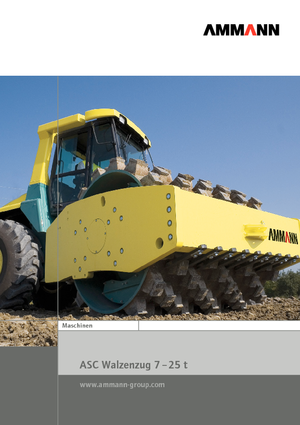 Rodillos vibrantes autopropulsados Ammann ASC 150 D