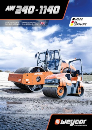 Rodillos vibrantes autopropulsados weycor AW 1070