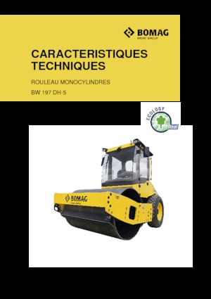Rodillos vibrantes autopropulsados Bomag BW 197 DH-5