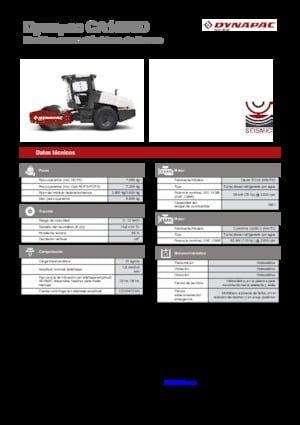 Rodillos vibrantes autopropulsados Dynapac CA 1500 D