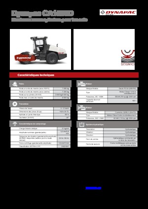 Rodillos vibrantes autopropulsados Dynapac CA 1500 D