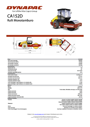 Rodillos vibrantes autopropulsados Dynapac CA 152 D