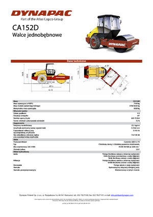 Rodillos vibrantes autopropulsados Dynapac CA 152 D