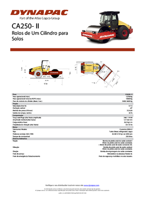 Rodillos vibrantes autopropulsados Dynapac CA 250-II