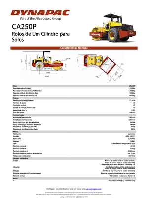Rodillos vibrantes autopropulsados Dynapac CA 250 P
