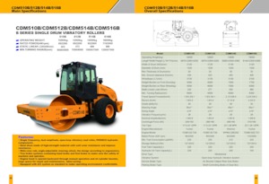 Rodillos vibrantes autopropulsados Lonking CDM510B