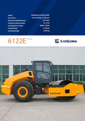 Rodillos vibrantes autopropulsados Liugong 6122E