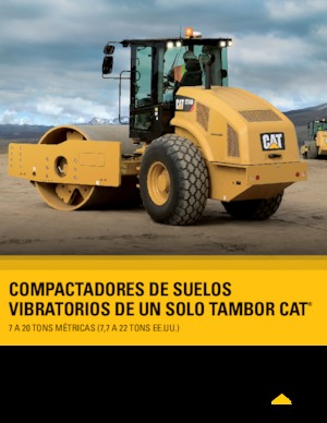 Rodillos vibrantes autopropulsados Caterpillar CP68B