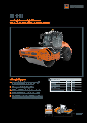Rodillos vibrantes autopropulsados Hamm H 11i