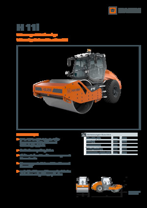 Rodillos vibrantes autopropulsados Hamm H 11i