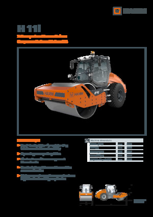 Rodillos vibrantes autopropulsados Hamm H 11i