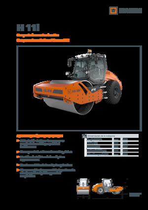 Rodillos vibrantes autopropulsados Hamm H 11i