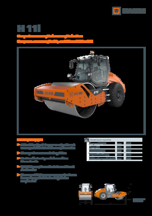 Rodillos vibrantes autopropulsados Hamm H 11i