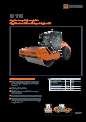 Rodillos vibrantes autopropulsados Hamm H 11i
