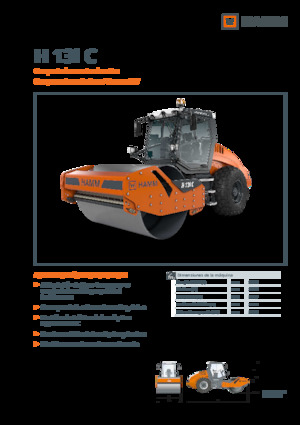 Rodillos vibrantes autopropulsados Hamm H 13i C
