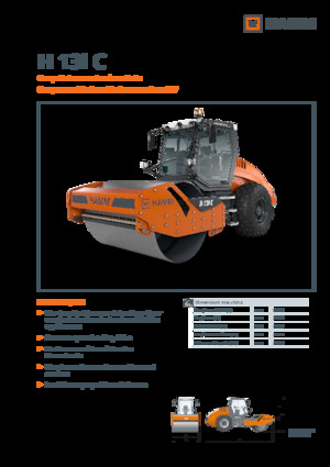 Rodillos vibrantes autopropulsados Hamm H 13i C
