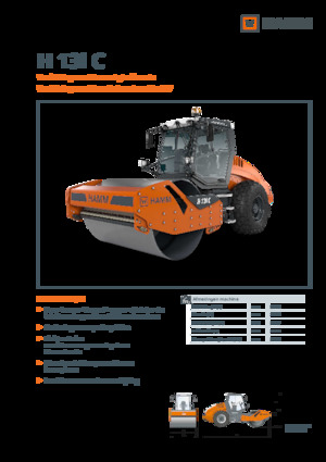 Rodillos vibrantes autopropulsados Hamm H 13i C