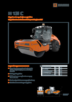 Rodillos vibrantes autopropulsados Hamm H 13i C